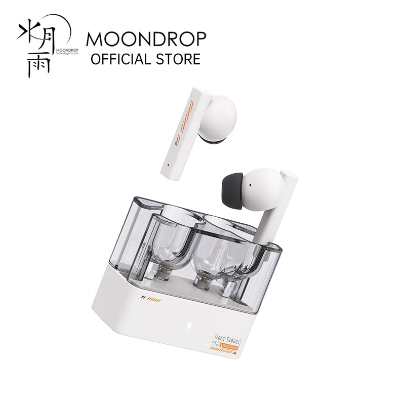 Moondrop Space Travel TWS Earphone Bluetooth 5.3 Noise Canceling True Wireless Stereo IEMs