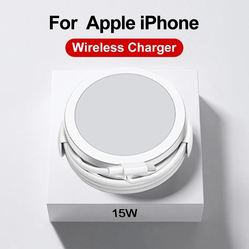 For Apple Magnetic Wireless Charger For iPhone 15 14 13 12 11 Pro Max Mini X XS 8 USB-C Fast Charging Phone Accessories
