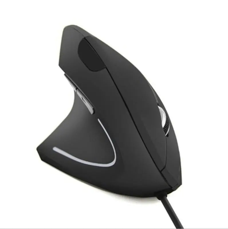 Wired Right Hand Vertical Mouse Ergonomic Gaming Mouse 800 1200 1600 DPI USB Optical Wrist Healthy Mice Mause For PC Computer