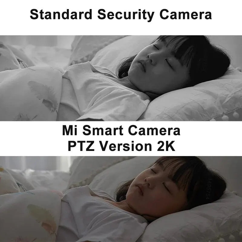 Xiaomi 360° Smart Home Security Camera Mi PTZ 2K Webcam 1296P 3 Megapixel AI Human Detection Night Vision Webcam Work With Miji